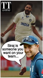 England batter Joe Root was full of praise for Indian pacer Mohammed Siraj ahead of India's miraculous win in the fifth and final test match against England. “The way he approaches cricket, he’s got this fake-angriness about him sometimes, which I can see right through. But you can tell he’s a really nice lad," Root said at a press conference. #mohammedsiraj #joeroot #cricket #testcricket #test #india #england #indiaengland #indiaenglandtest #sportsbar | The Telegraph