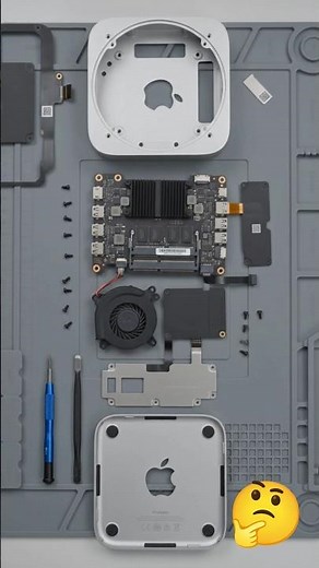 Mac Mini Teardown ✅ #mac #apple #teardown #technology