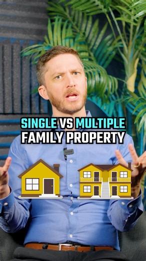 Single vs Multiple Family Property? #mortgage #realestate #homebuying