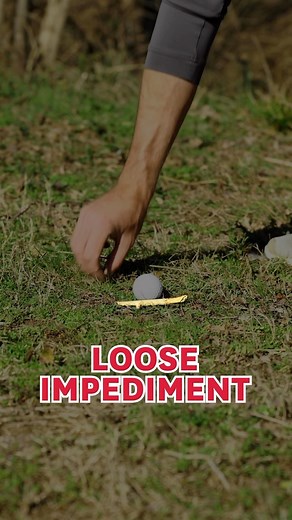 United States Golf Association on Instagram: "Rules of Golf Explained: What’s the difference between a loose impediment and a movable obstruction?"