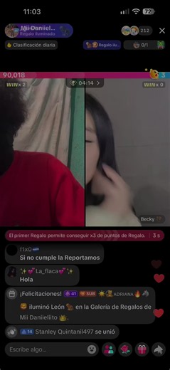 Agradecimiento a Adriana por su apoyo en TikTok Live 🦁🇭🇳