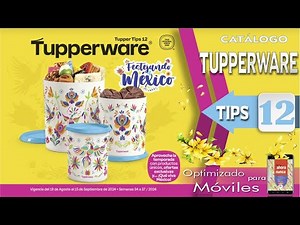 TUPPERWARE TIPS 12 2024 ➠ CATALOGO TUPPERWARE NUEVO
