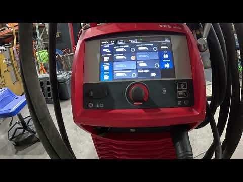 TPS 400i pulse settings. A look at the behind the scenes settings for welding in pulse.