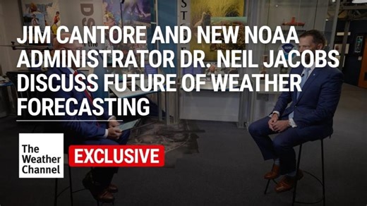 EXCLUSIVE: Jim Cantore Interviews New NOAA Administrator Dr. Neil Jacobs | John Fisher