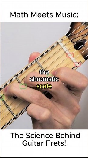 Math Meets Music: The Science Behind Guitar Frets!