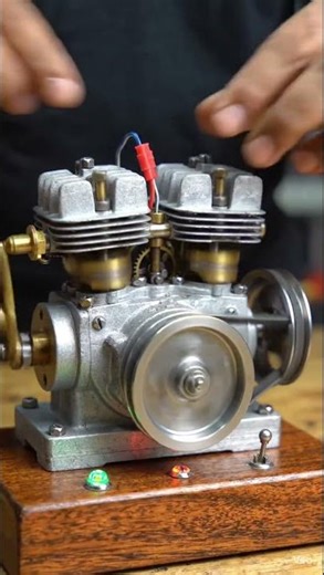 The Power of 2-Stroke Engine! 🚀 #AIAnimation
