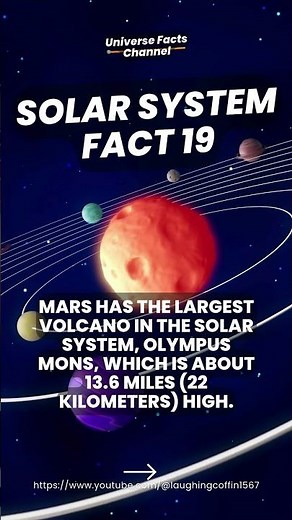🗻 Mars’ Olympus Mons: The Tallest Volcano in the Solar System!