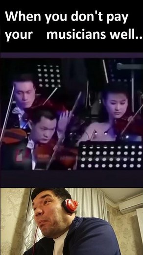 Funny Classical Music Moments #funnyshorts #funnymusic #shorts