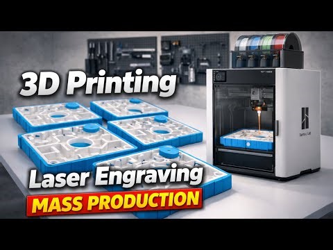 Mass-Producing Ant Farms: 3D Printing + Laser at Home