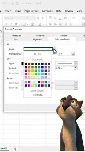 Add pictures with every comment in Excel #spreadsheetmagic #excel #memes #spreadsheets