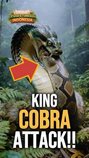 Cobra vs. Python: A Deadly Duel in the Jungle! 🐍🆚🐍 #Shorts