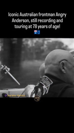 Angry Anderson (born 5 August 1947) is an Australian rock singer best known as the longtime frontman of hard rock band Rose Tattoo. A central figure in Australian pub rock since the mid-1970s, he is known for his gravel-voiced delivery and uncompromising stage presence. In 2025, Rose Tattoo released a new music video for Hard Road, a cover of the Stevie Wright song. Anderson remains active, with Australian tour dates scheduled into 2026, his 79th year. 📸 @rosetattooband - @gary_angry_anderson .