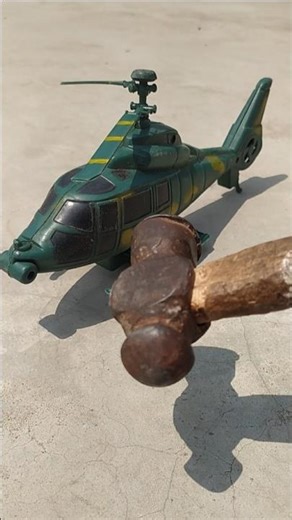 Remote control wow army helicopter toy testing