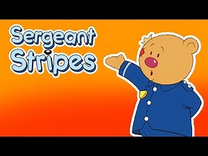 Classic Cartoons for Kids - Sergeant Stripes - The Monkey Mystery (Episode 5)