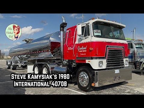 Steve Kamysiak’s 1980 International 4070B Zeeland Freight Services Transtar Cabover Truck Tour