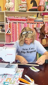 3.2K views · 275 reactions | Gift Tag 2 step by step sewing tutorial for beginners Templates available at www.hometownquiltcompany.com #sewing #tamijones #beginnersewing #diy #crafty https://hometownquiltcompany.com/my-favorite-things WalMart https://walmrt.us/3A8Dkca Amazon https://urlgeni.us/amazon/V2FXZj | Tami Jones • Hometown Quilt Company, LLC | Facebook