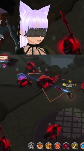 In the air 👌🏻 | #xBrysax #albion #mmorpg #pve #pvp #statica #vtuber #foryou #gamergirl #FYP