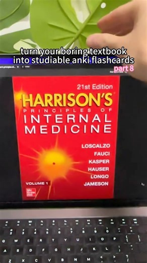 Memo (PDF2Anki) | Turn Harrison’s Internal medicine into studiable anki flashcard s Comment “pdf2anki” to get your free deck Which textbook should we do... | Instagram