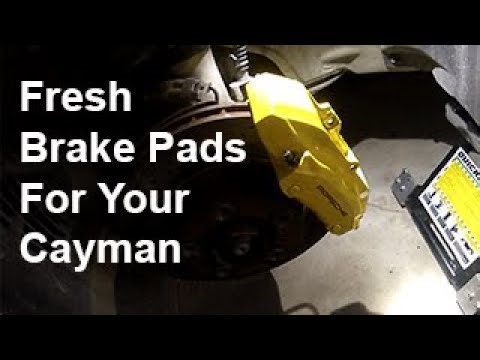 Porsche Cayman 987 Brake Pad Replacement