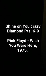Pink Floyd - Shine on You crazy Diamond Pts. 6-9 #HiFiAudio #ClassicAlbums #WishYouWereHere | El "Pink Side Of The Moon"