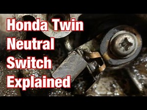 Honda Twin Neutral Switch Explained for CB350 CL350 Motorcycles