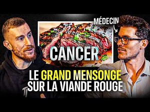 This doctor reveals the truth about red meat (cancer, inflammation, cardiovascular health...)