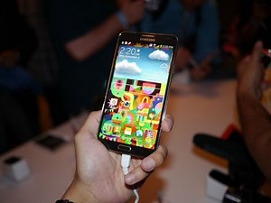 Samsung Galaxy Note 3 demo