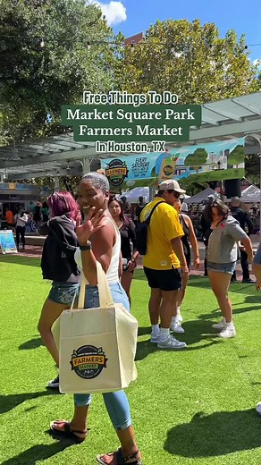 Market Square Park Farmers Market | Free Event in Downtown Houston | TikTok