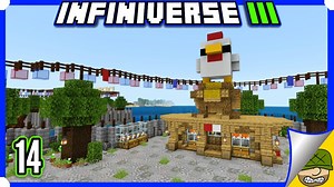 Automatic Cooked Chicken Farm | 14 | Minecraft Infiniverse S3 Minecraft Blog