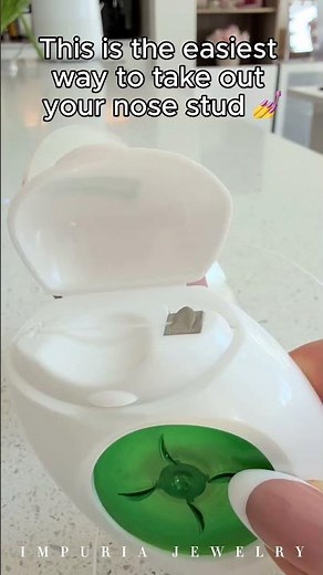 Easy Way to Remove Nose Stud Quickly ✨