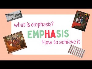 What is Emphasis | Why Emphasis is important | How to Achieve it