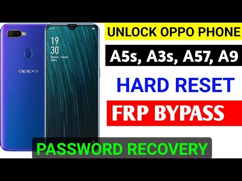 oppo a5s lock screen password reset | oppo a5s frp bypass pattern | unlock pattern remove password