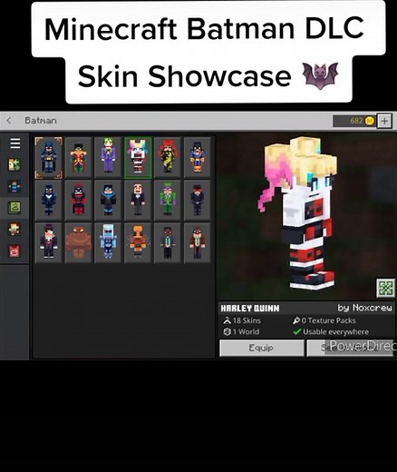 Minecraft Batman DLC Skin Showcase: Discover Unique Skins