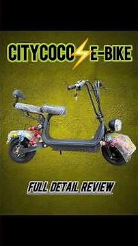 Electric Bike Citycoco Full Review | electric scooters