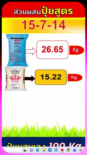 DIY Fertilizer Formula 15-7-14: How many kilograms of N-P-K base fertilizers are needed?