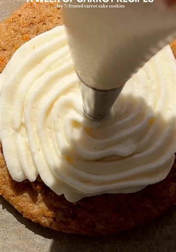 Soft Carrot Cake Cookies with Cream Cheese Frosting