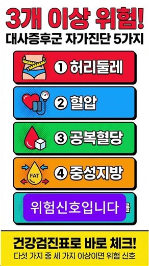 대사증후군 걱정된다면? 식후 걷기부터 시작하세요 | EP.12 #대사증후군 #식후걷기 #복부비만 #혈당관리