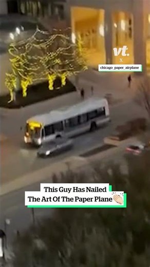 World's Longest Paper Plane Throw 🤯