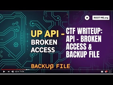 Tutorial Root-Me (3): Web - Server : API - Broken Access, Backup file