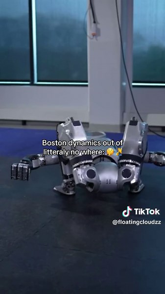 i thought boston dynamics was behind and they just randomly release this 💀