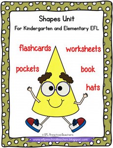 Shapes Unit for Preschool and Elementary ESL
