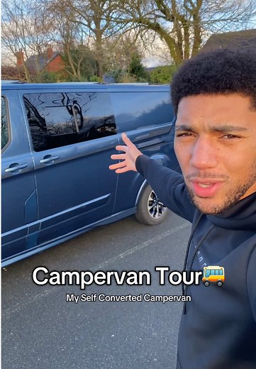 Complete Van Tour of My Self-Converted Ford Transit