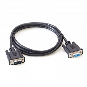[Hot Item] 9 Core 26AWG Braided Copper Wire Ni Plated dB9 Connector Full Pin Connected RS232 dB9 to dB9 Serial Cable for Computer
