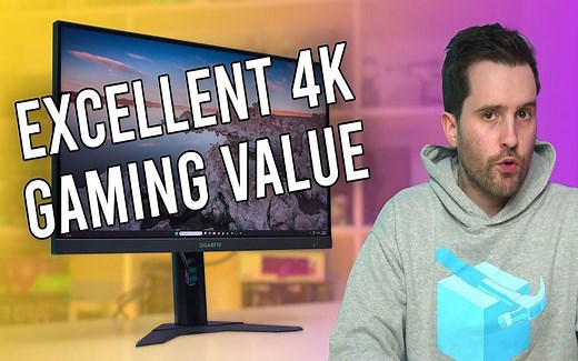 最佳性价比4K游戏显示器 - 技嘉M27U评测【Monitors Unboxed】
