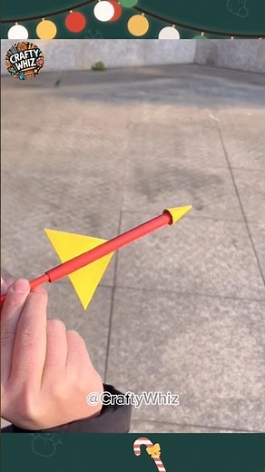 DIY Straw Rocket Fun#viral#shorts#art