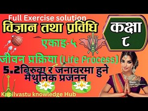 Class 8 Science Chapter 5 | Science and Technology | Unit 5 | Life Process | 5.2 Full Exercise |