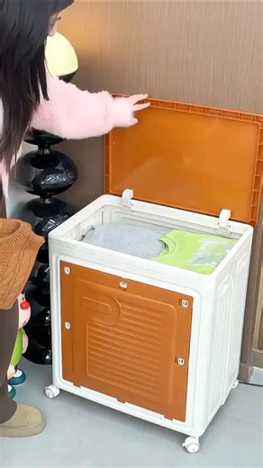 foldable rolling storage box