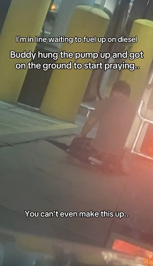 Blocking fuel island to send prayers 🙏 #trucking #cdl | Trucker Pax