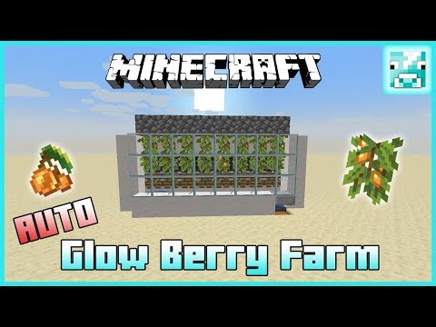 Minecraft: AUTO GLOW BERRY FARM Tutorial