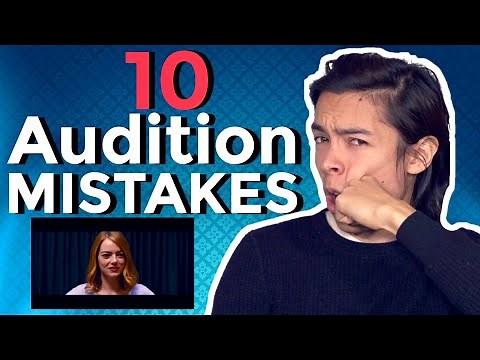 10 Greatest Audition Mistakes | Acting Advice
